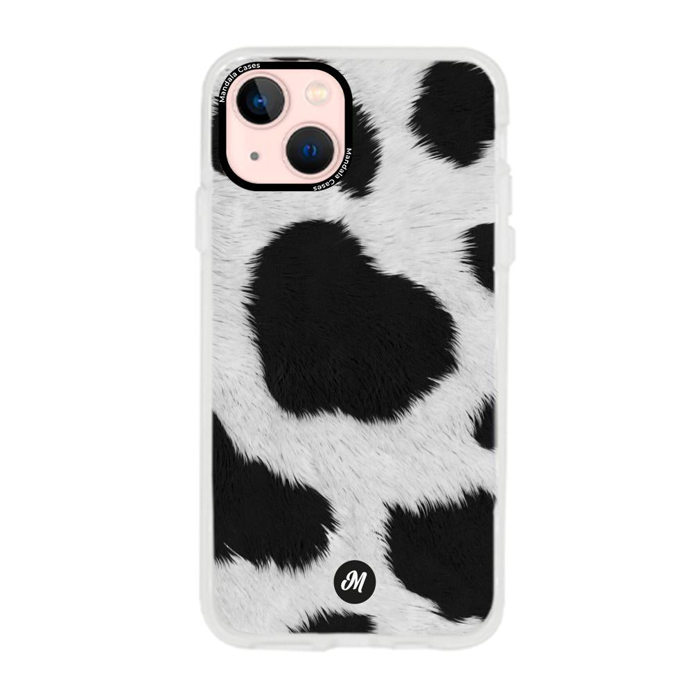 Cases para iphone 13 Mini Vaca peluda - Mandala Cases