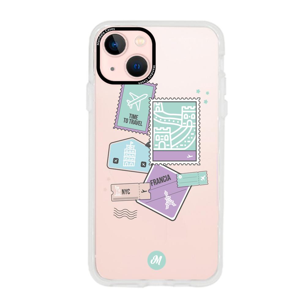 Cases para iphone 13 Mini Travel case Remake - Mandala Cases
