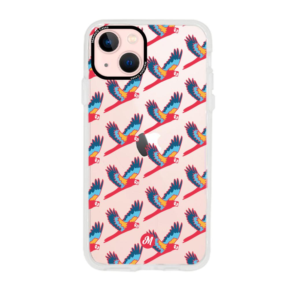 Cases para iphone 13 Mini Guacamayo escarlata - Mandala Cases
