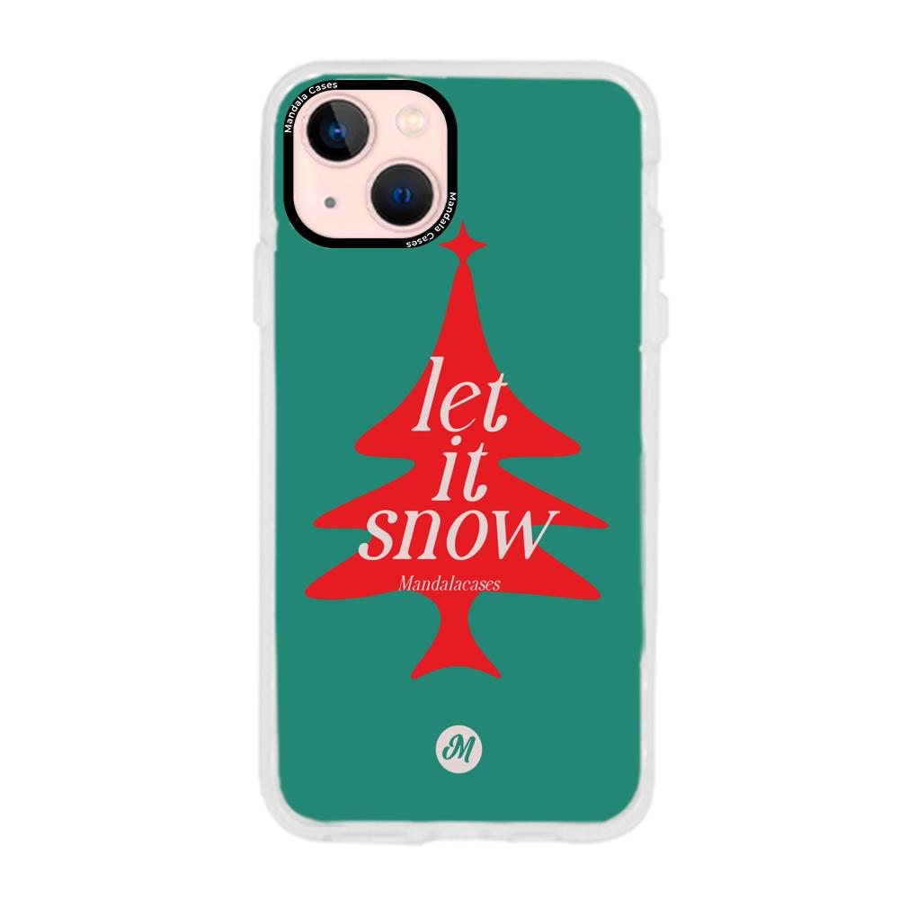 Cases para iphone 13 Mini Let it snow - Mandala Cases