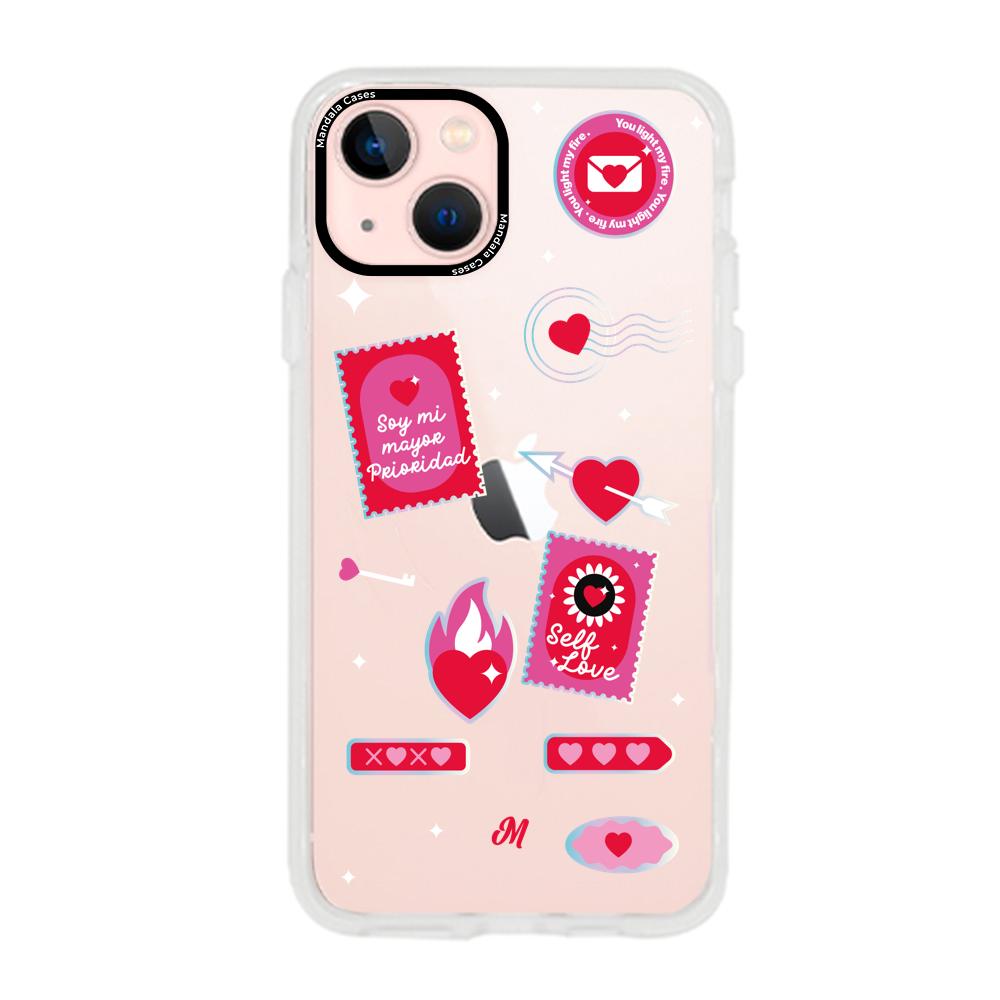 Cases para iphone 13 Mini Amor Interior - Mandala Cases
