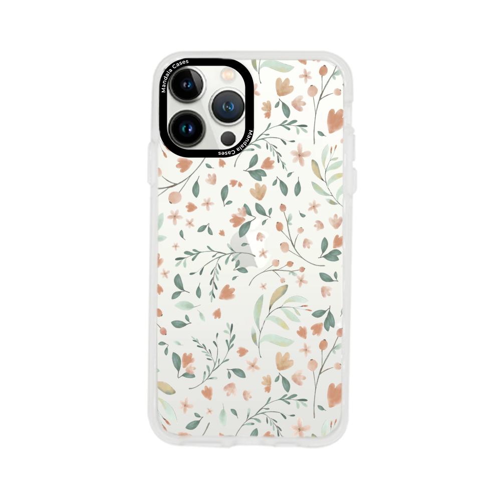 Cases para iphone 13 pro max Funda  flores delicadas - Mandala Cases