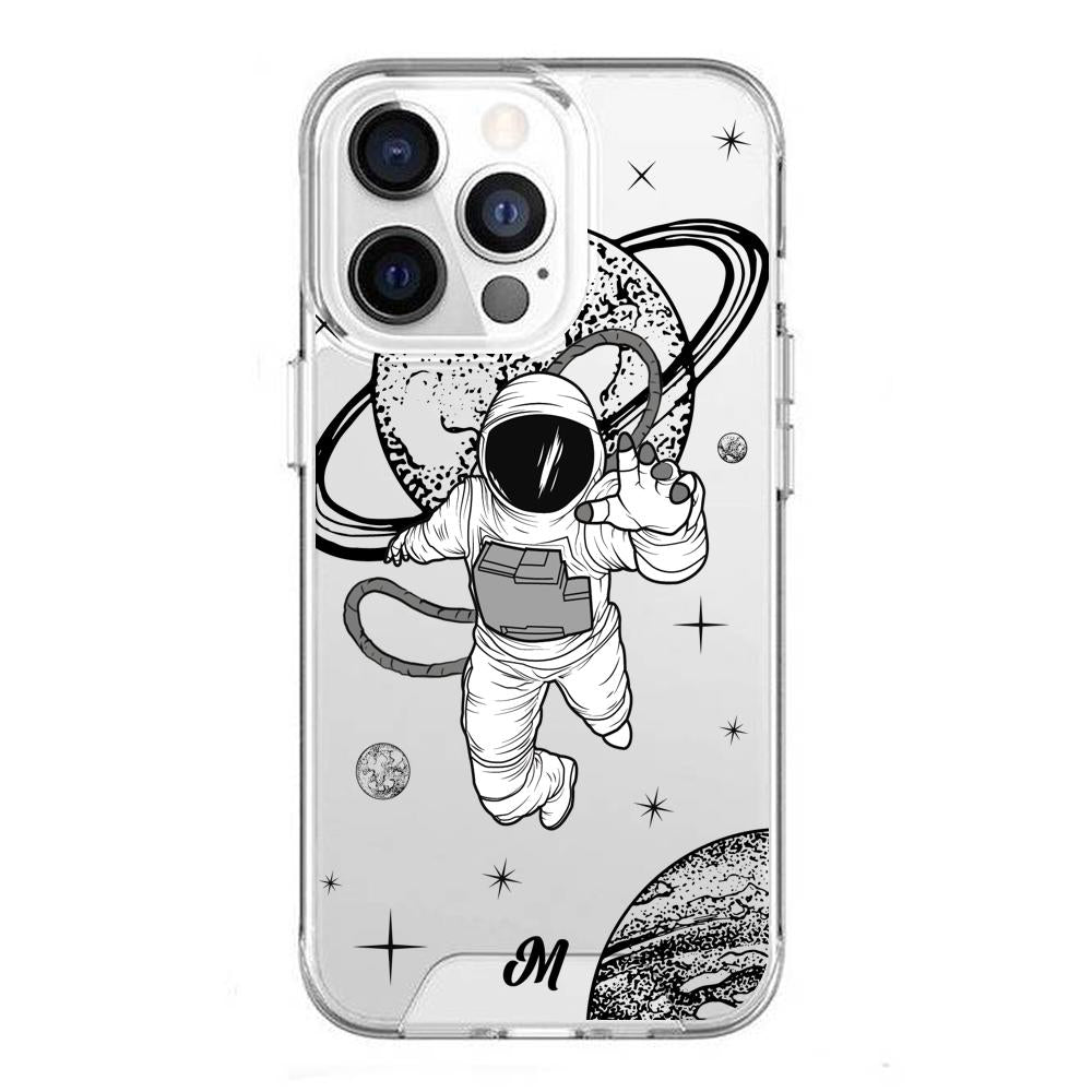 Case para iphone 13 pro max Funda Saturno Astronauta - Mandala Cases