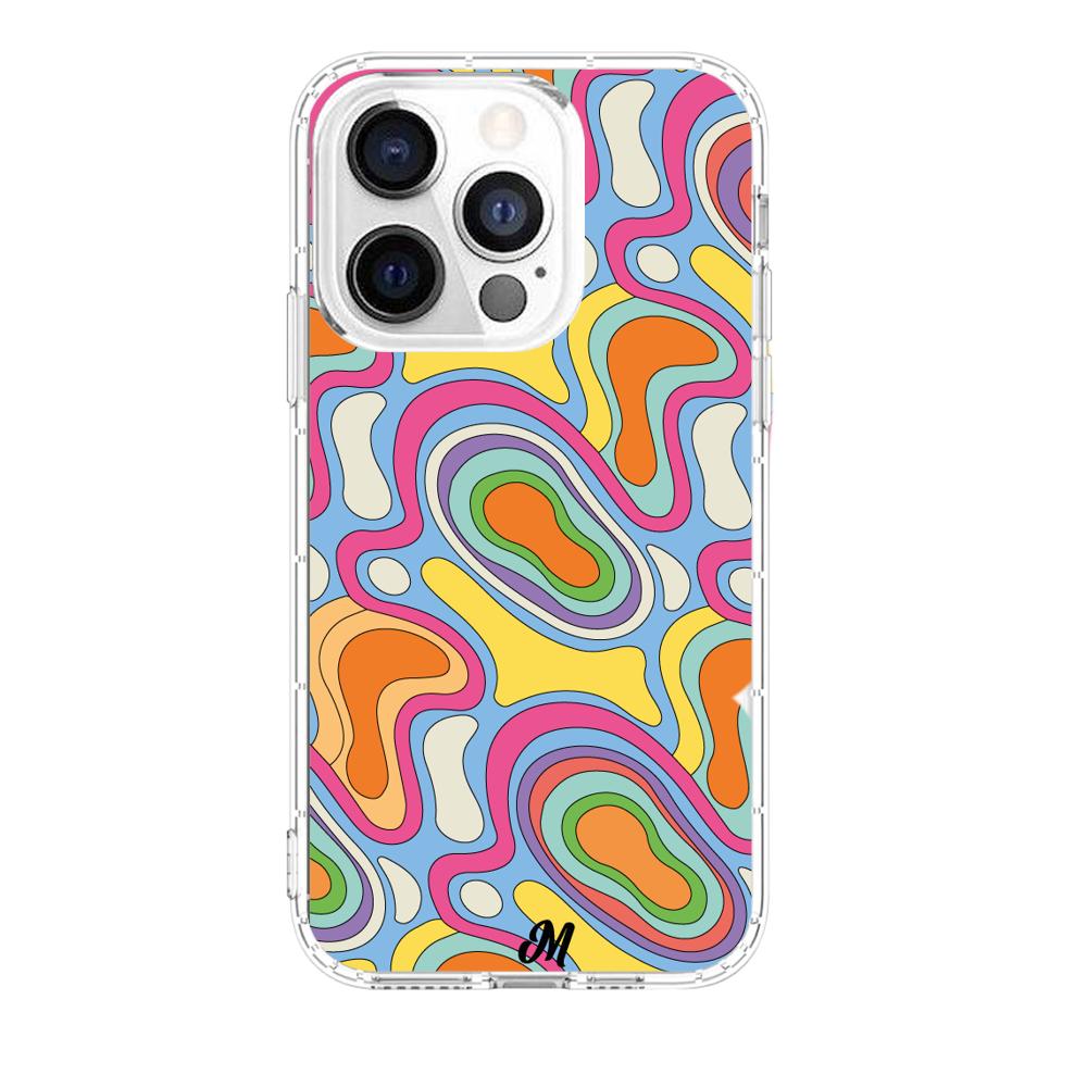 Case para iphone 13 pro max Hippie Art   - Mandala Cases