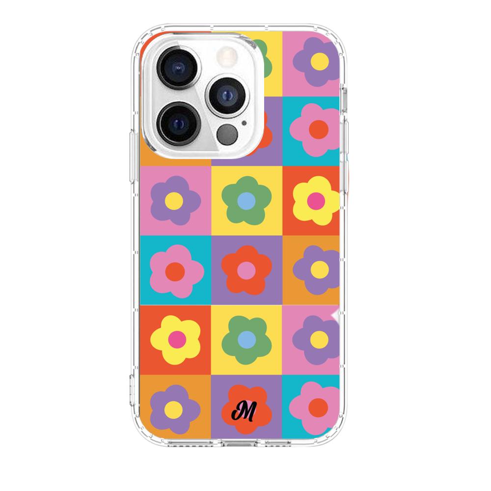 Case para iphone 13 pro max Colors and Flowers - Mandala Cases