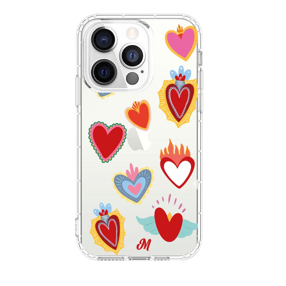 Case para iphone 13 pro max Corazón de Guadalupe - Mandala Cases