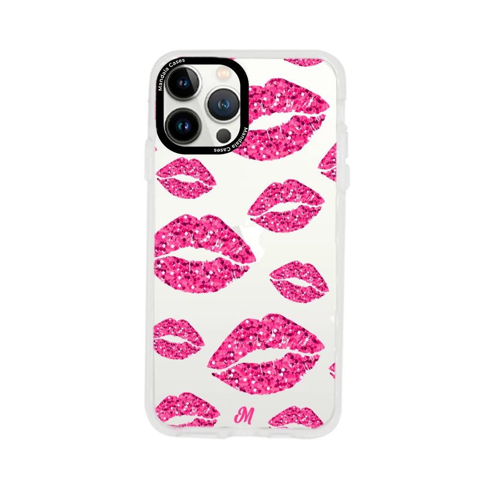 Case para iphone 13 pro max Glitter kiss - Mandala Cases