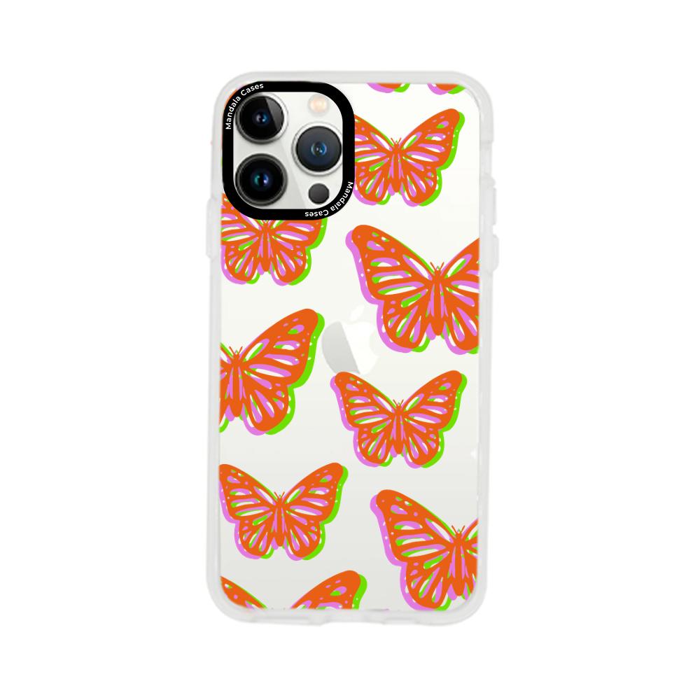 Case para iphone 13 pro max Mariposas rojas aesthetic - Mandala Cases