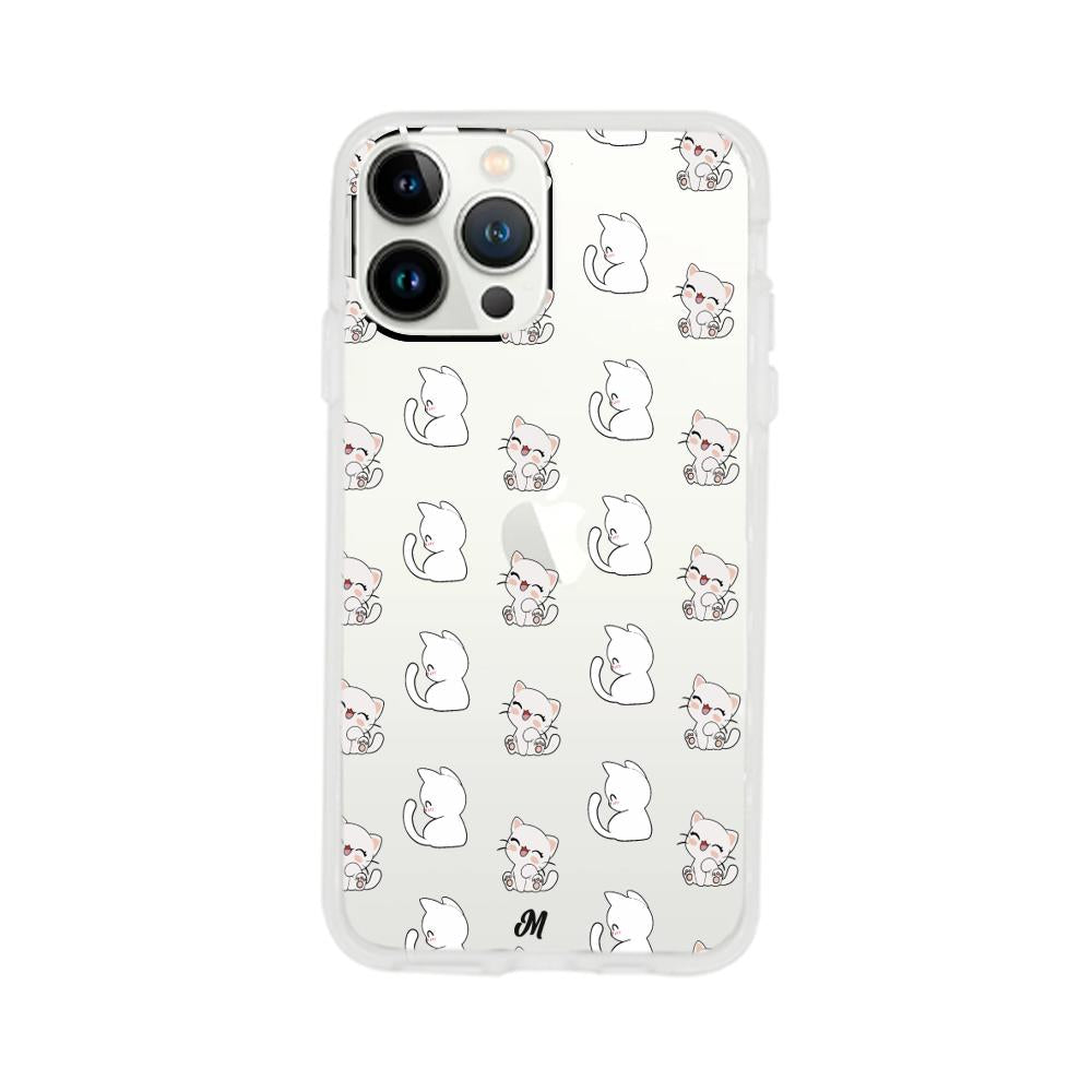 Case para iphone 13 pro max Little Cats - Mandala Cases