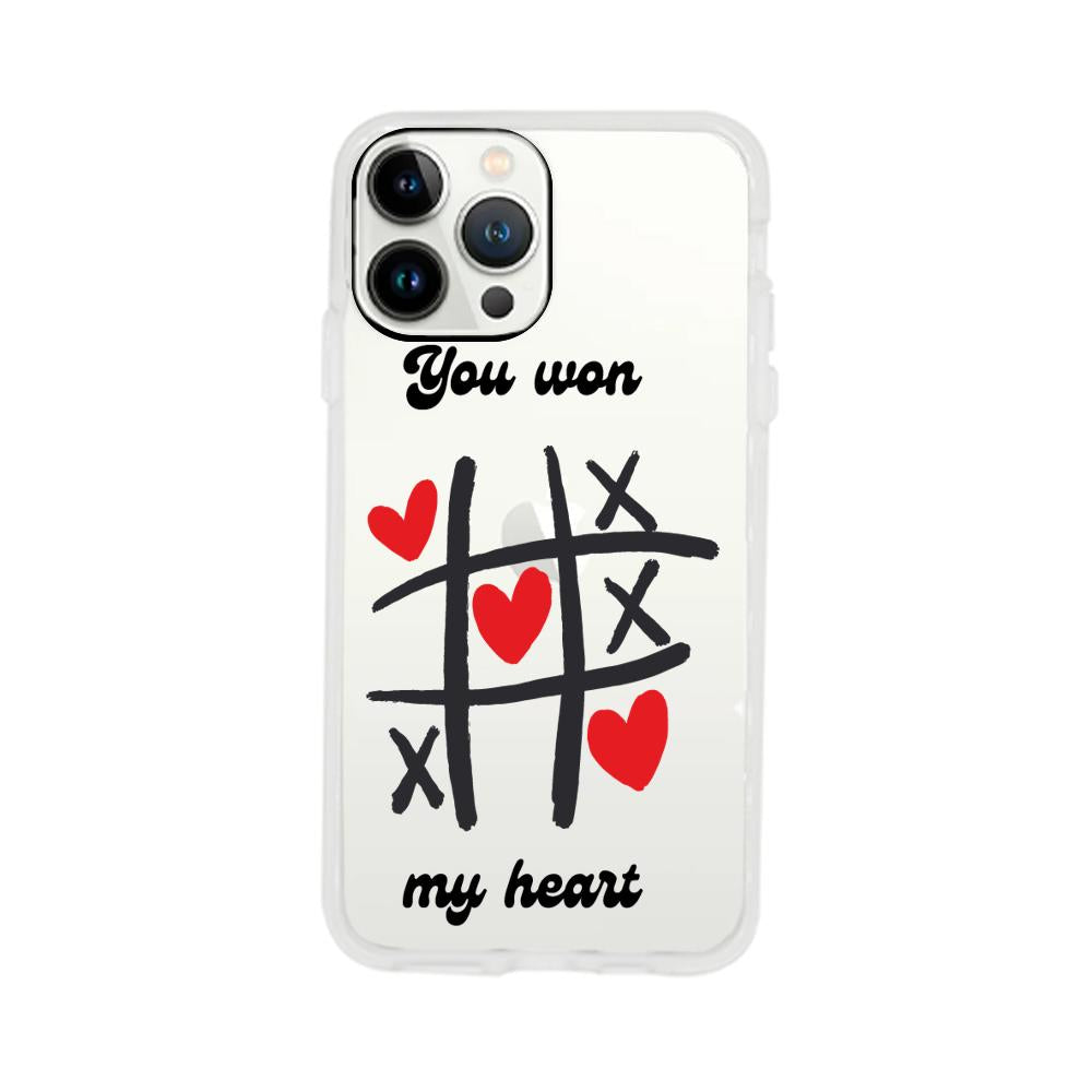 Case para iphone 13 pro max You Won My Heart - Mandala Cases