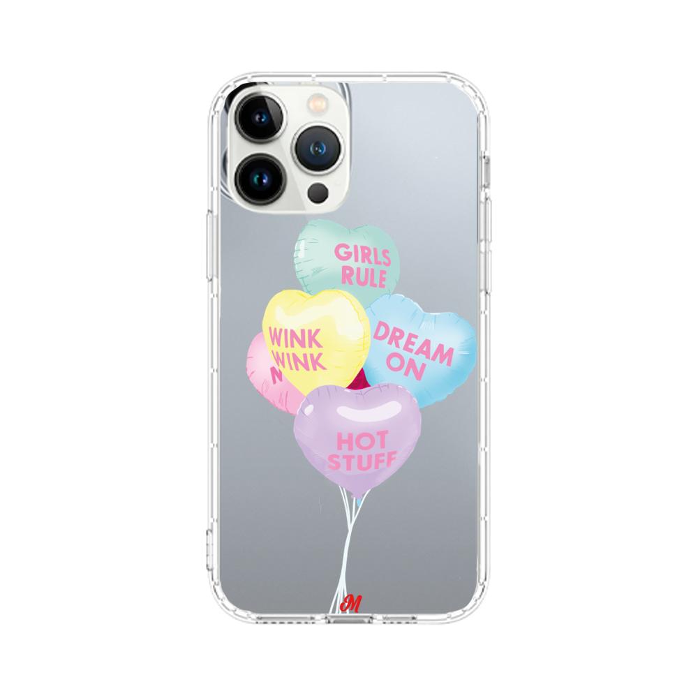 Case para iphone 13 pro max Lovely Balloons - Mandala Cases