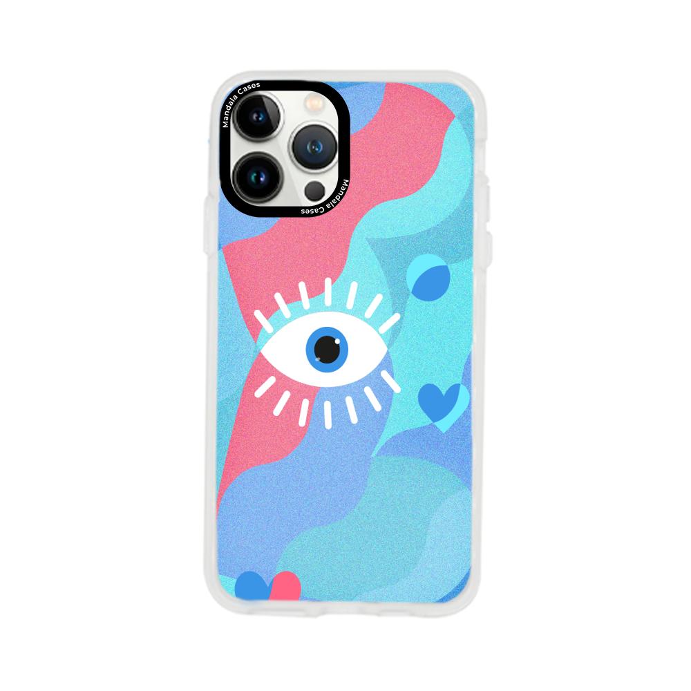 Case para iphone 13 pro max Amor azul - Mandala Cases