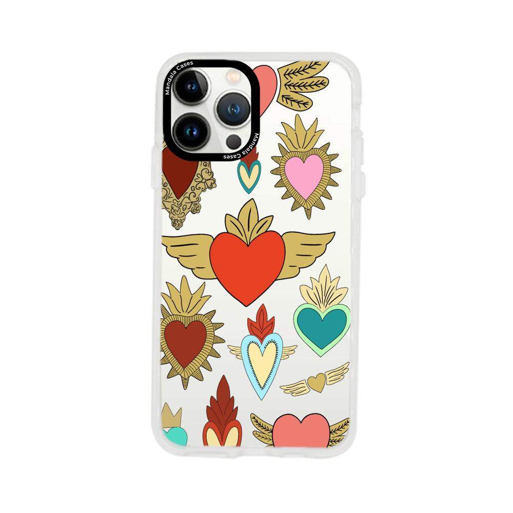 Case para iphone 13 pro max corazon angel - Mandala Cases