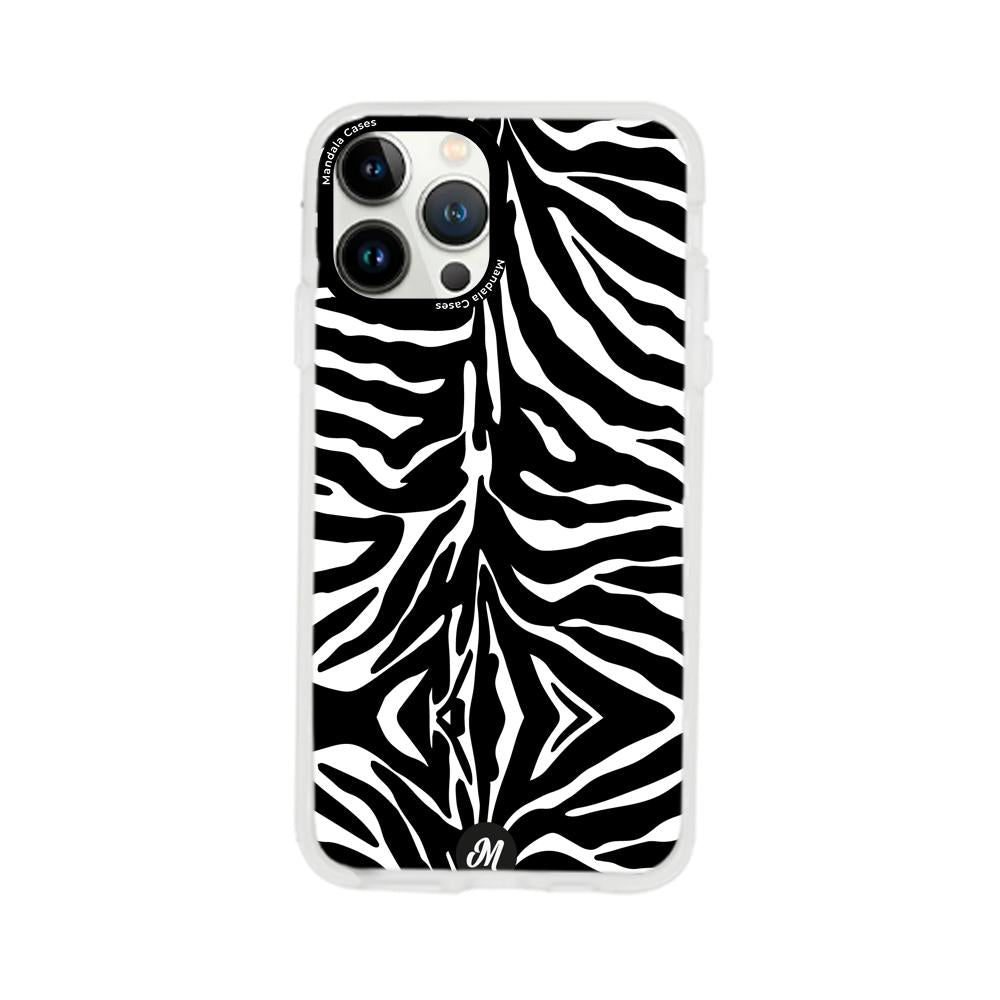 Cases para iphone 13 pro max Minimal zebra - Mandala Cases