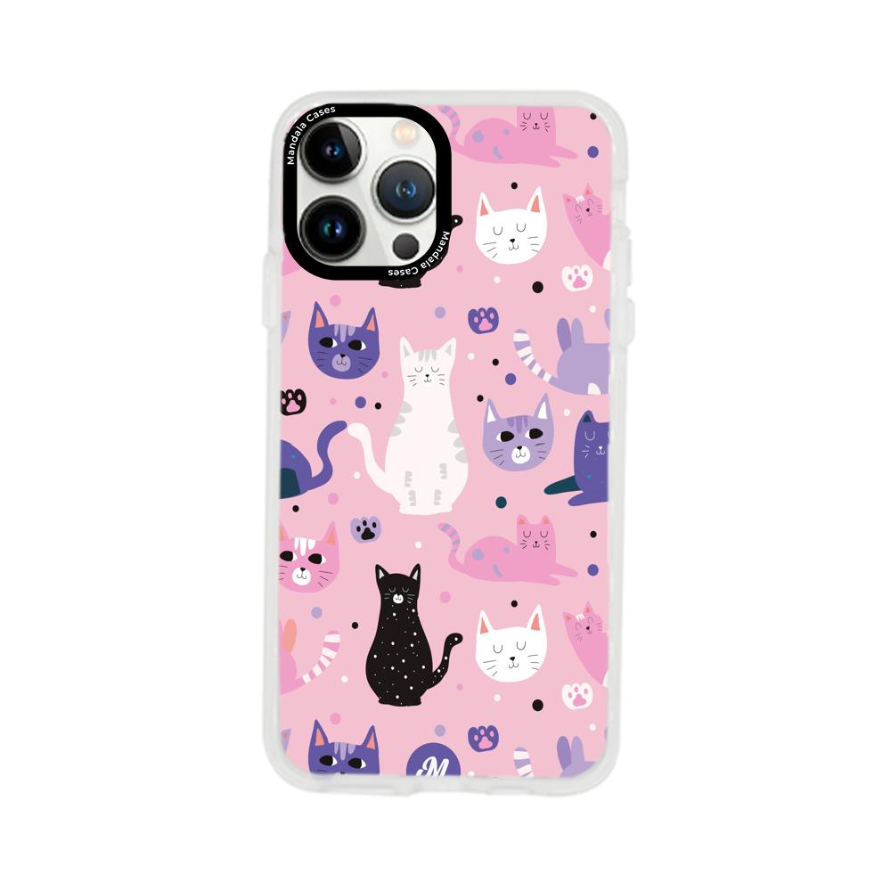 Cases para iphone 13 pro max Cat case Remake - Mandala Cases