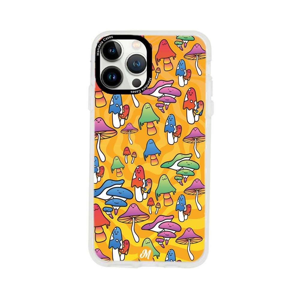 Cases para iphone 13 pro max Color mushroom - Mandala Cases