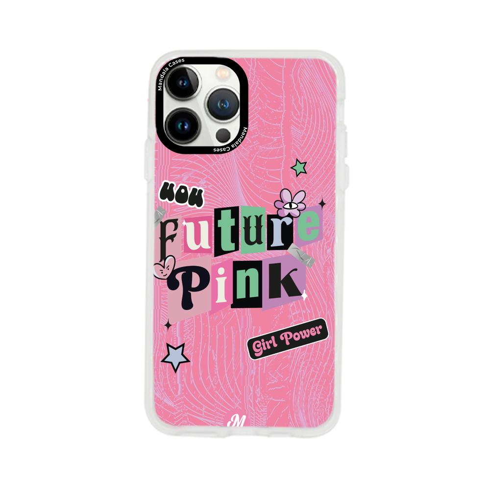 Cases para iphone 13 pro max FUTURE PINK - Mandala Cases