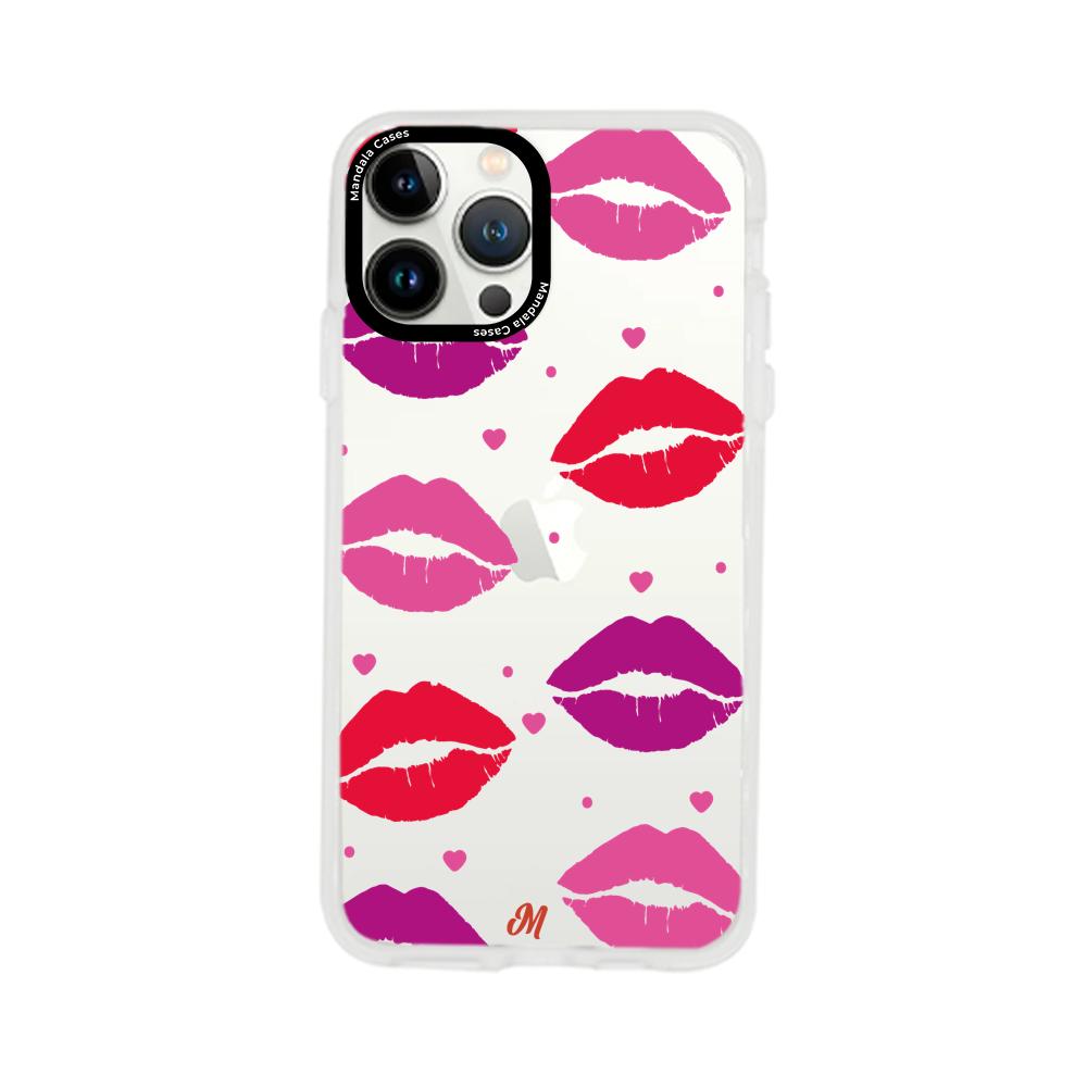 Cases para iphone 13 pro max Kiss colors - Mandala Cases