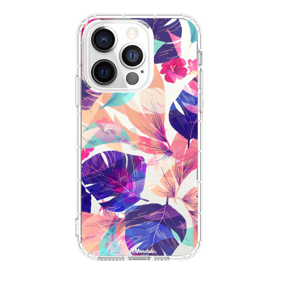 Case para iphone 13 pro max de Hojas Coloridas - Mandala Cases