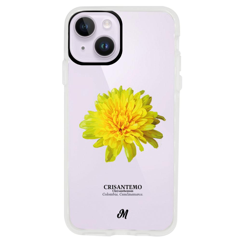 Case para iphone 14 plus Crisantemo - Mandala Cases