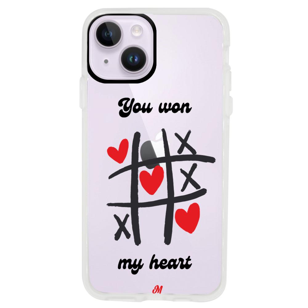Case para iphone 14 plus You Won My Heart - Mandala Cases