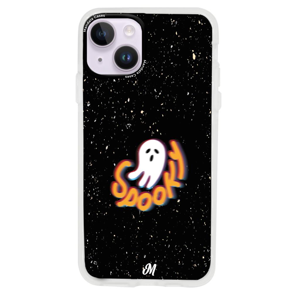 Case para iphone 14 plus Spooky Boo - Mandala Cases