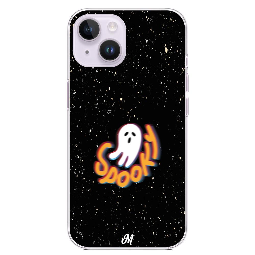 Case para iphone 14 plus Spooky Boo - Mandala Cases