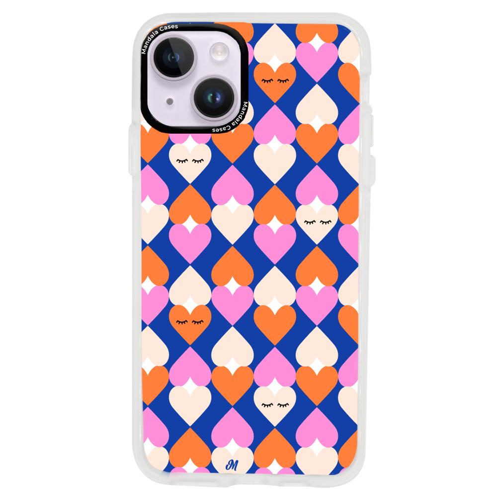 Case para iphone 14 plus poker hearts - Mandala Cases