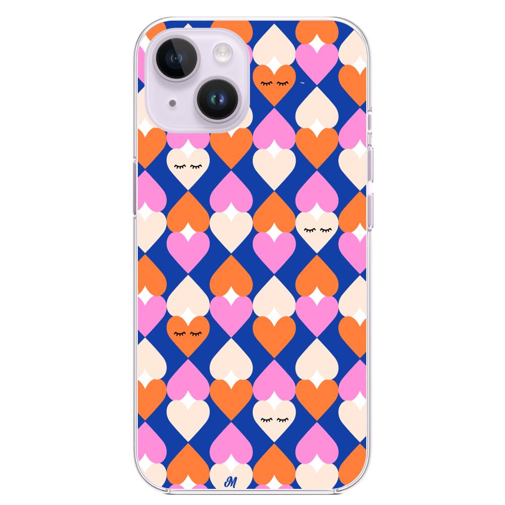 Case para iphone 14 plus poker hearts - Mandala Cases