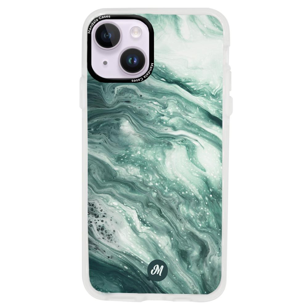 Cases para iphone 14 plus liquid marble - Mandala Cases
