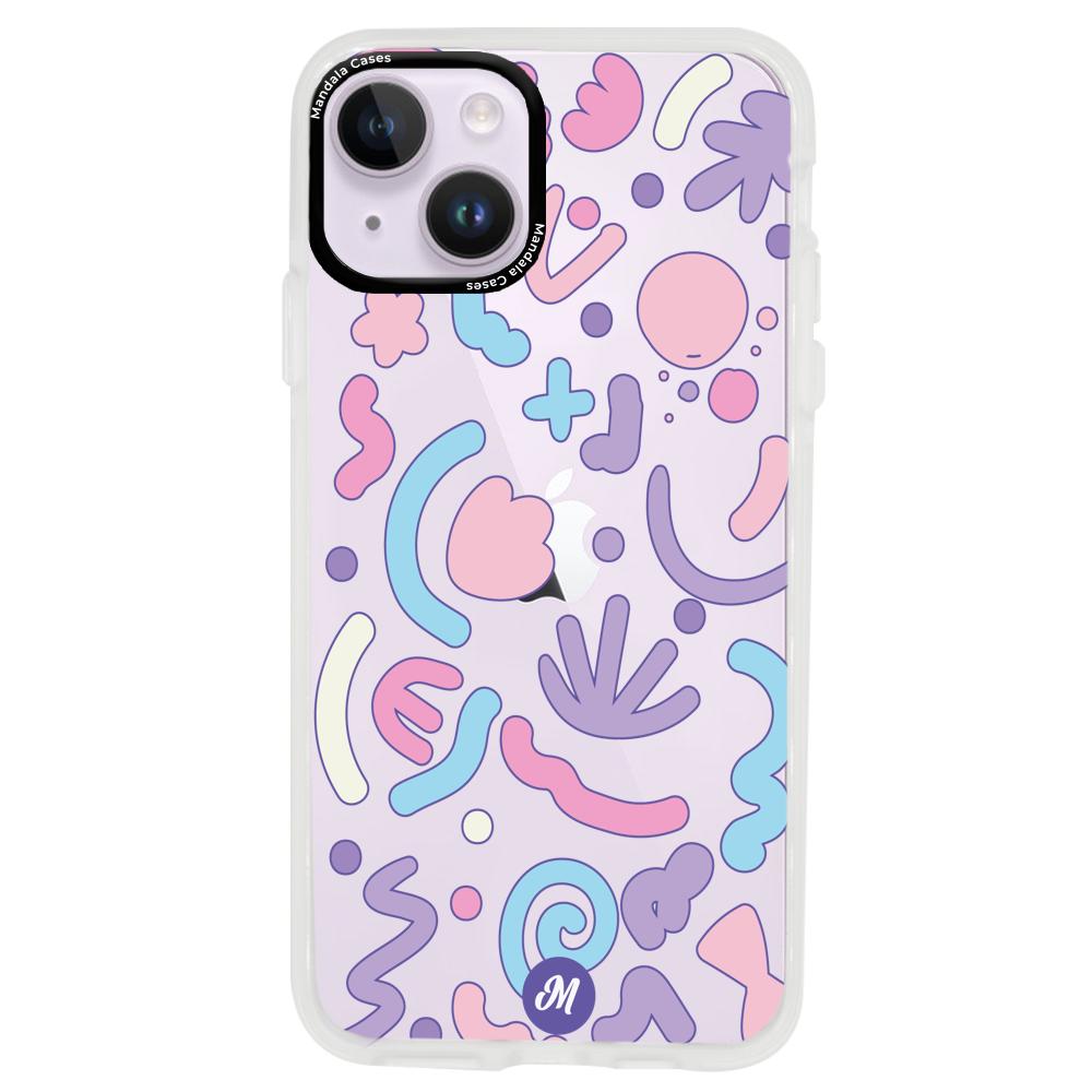 Cases para iphone 14 plus Colorful Spots Remake - Mandala Cases