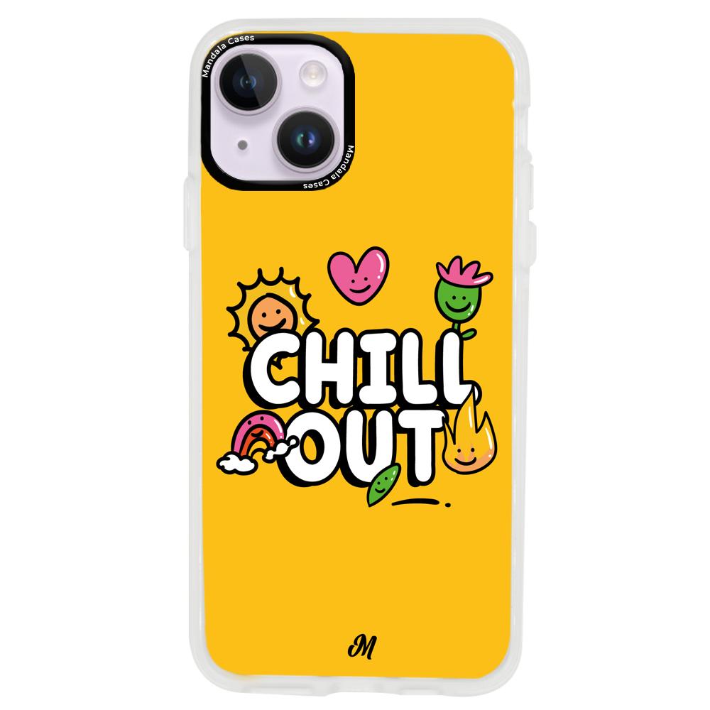Cases para iphone 14 plus CHILL OUT - Mandala Cases