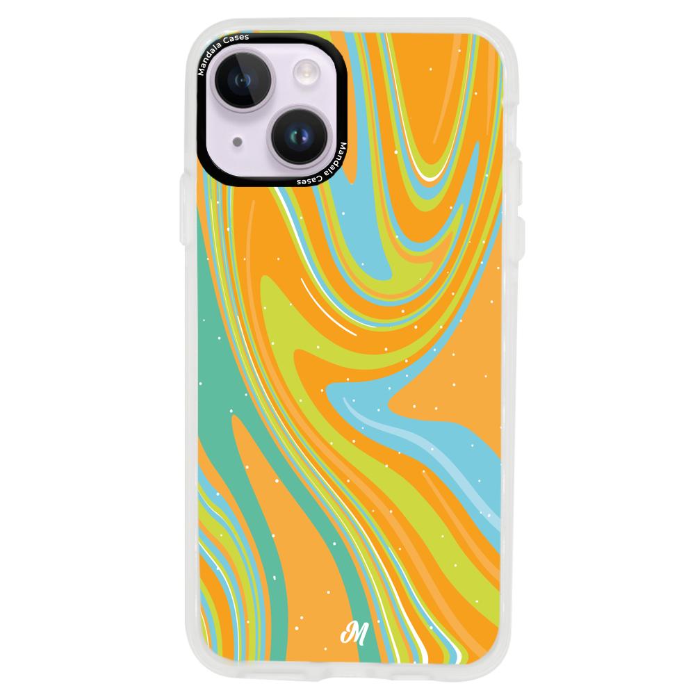Cases para iphone 14 plus Color Líquido - Mandala Cases