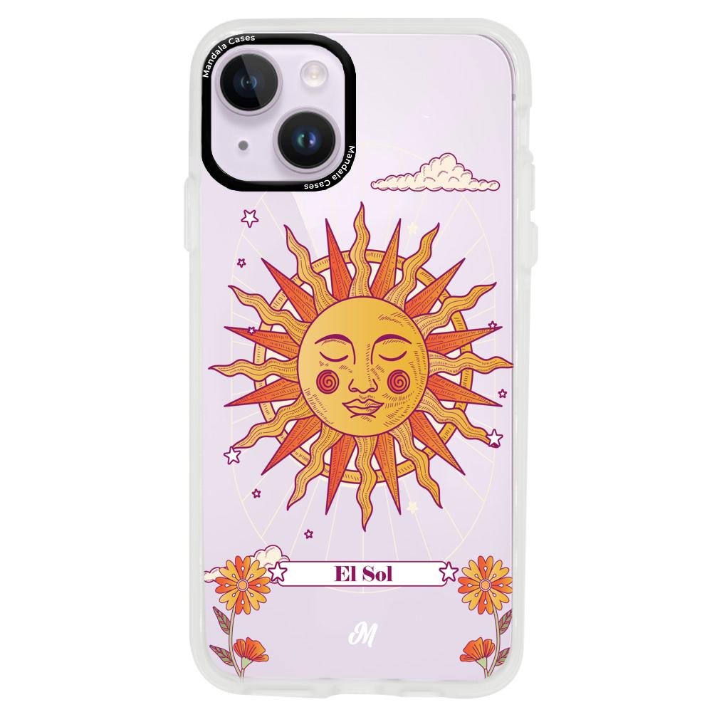 Cases para iphone 14 plus EL SOL ASTROS - Mandala Cases