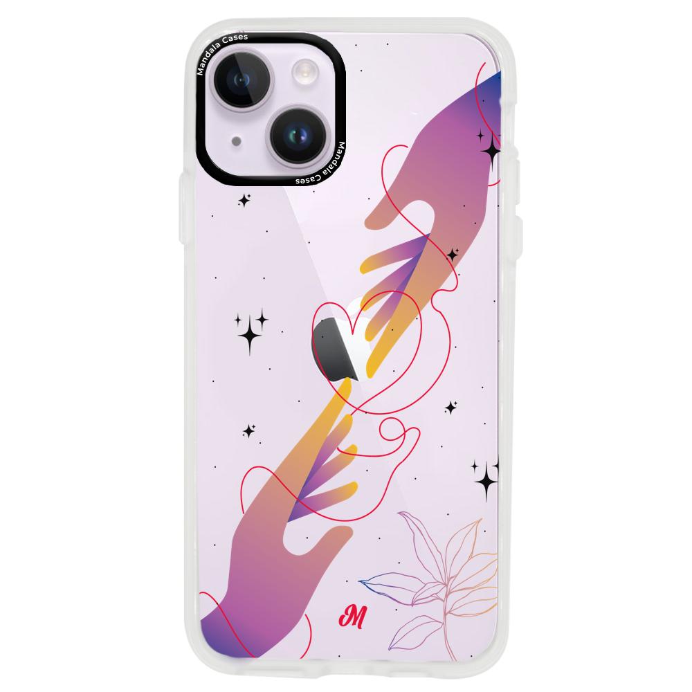 Cases para iphone 14 plus Lazos de Amor - Mandala Cases