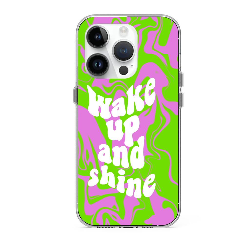 Case para iphone 14 pro max wake up and shine - Mandala Cases