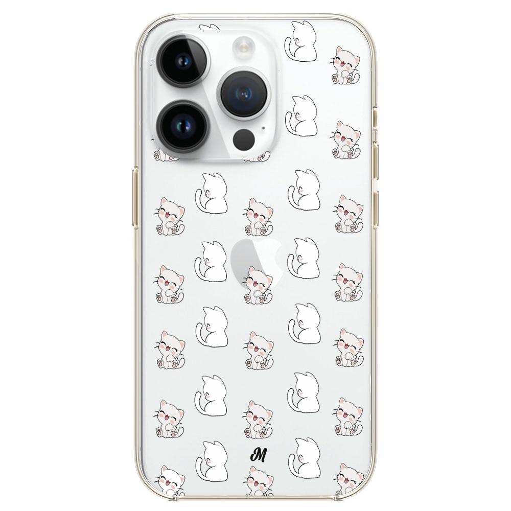 Case para iphone 14 pro max Little Cats - Mandala Cases