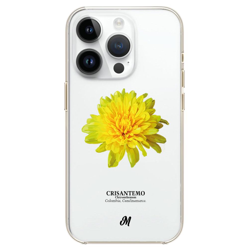 Case para iphone 14 pro max Crisantemo - Mandala Cases