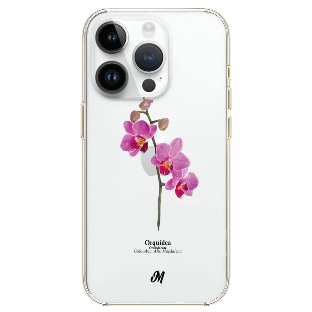 Case para iphone 14 pro max Ramo de Orquídea - Mandala Cases