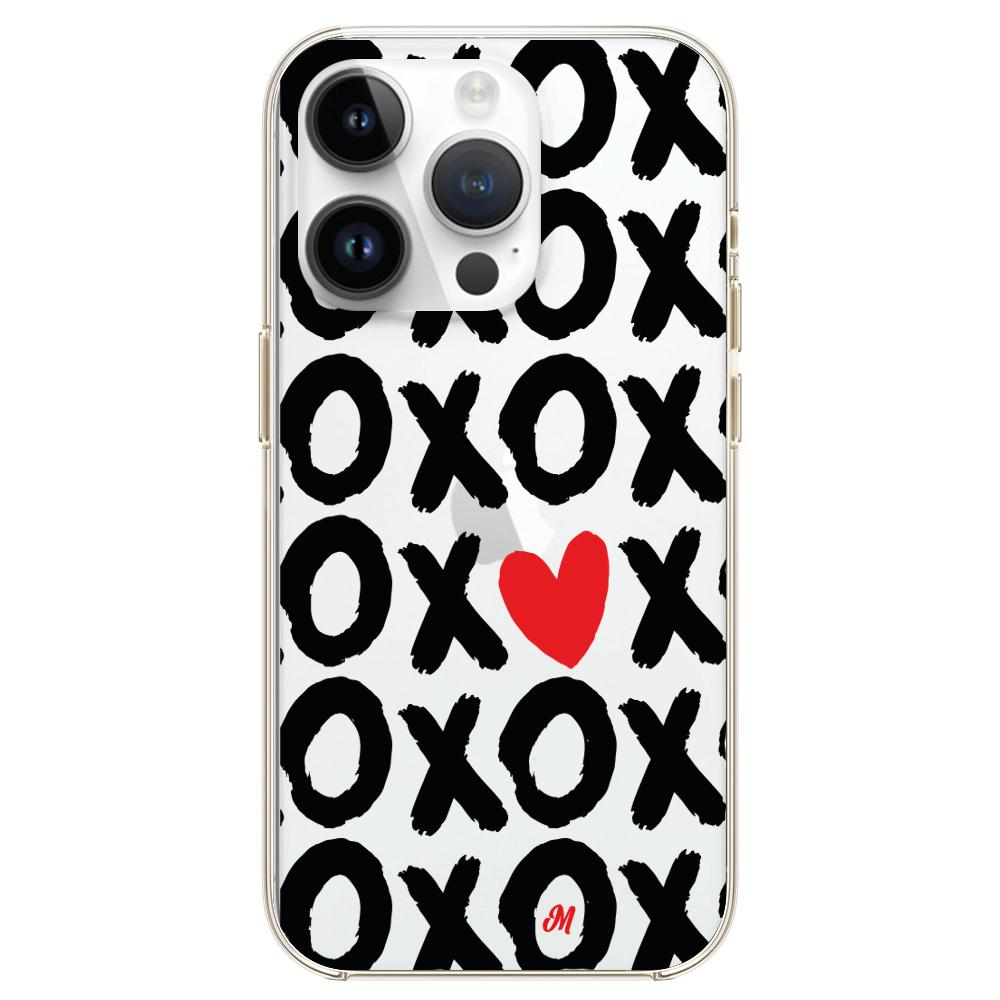 Case para iphone 14 pro max OXOX Besos y Abrazos - Mandala Cases