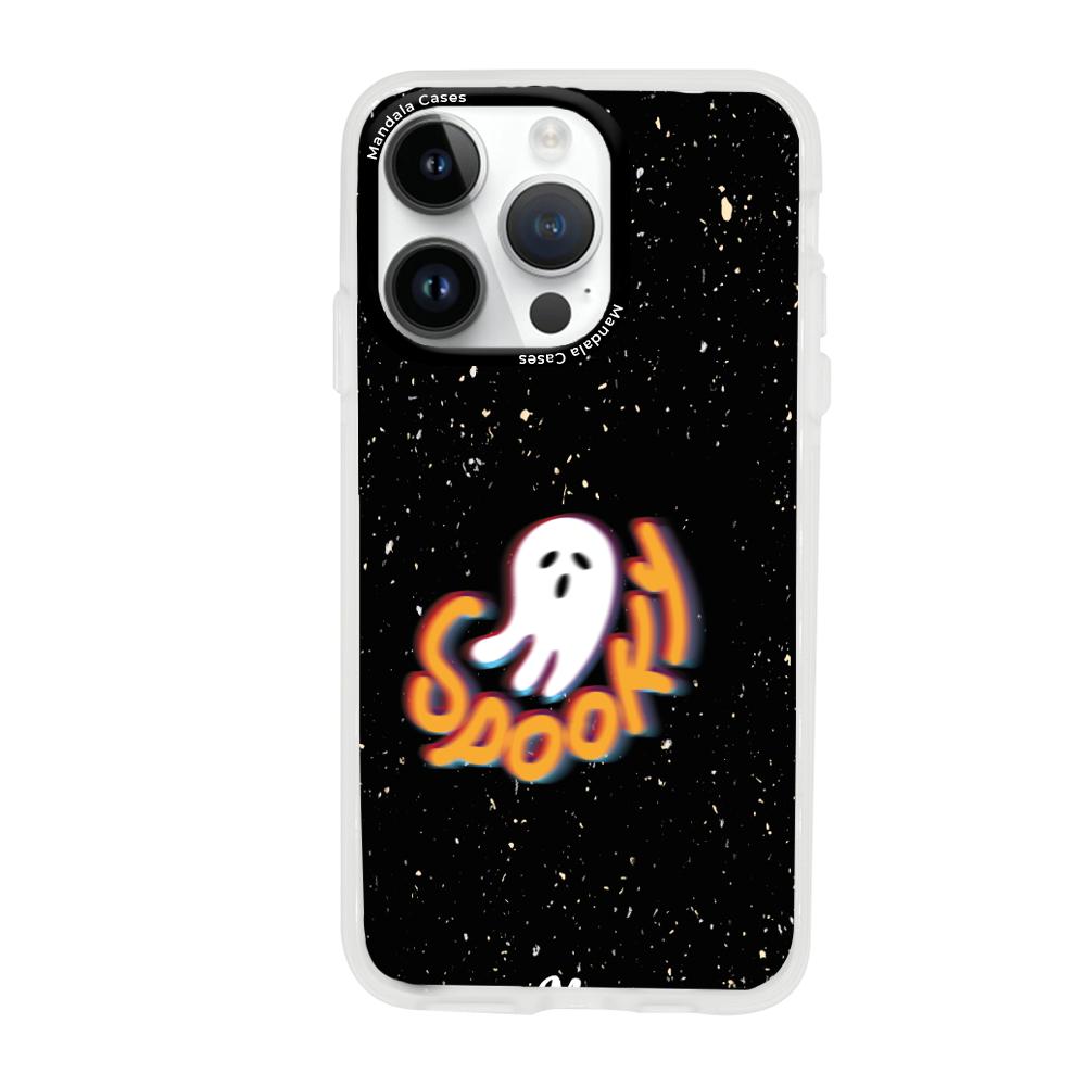 Case para iphone 14 pro max Spooky Boo - Mandala Cases