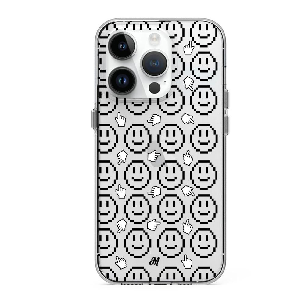 Case para iphone 14 pro max Caritas pixel - Mandala Cases