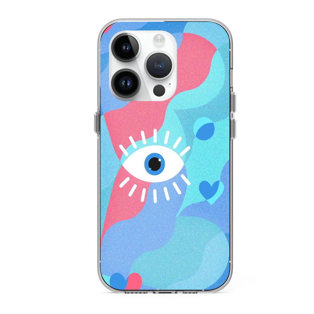 Case para iphone 14 pro max Amor azul - Mandala Cases