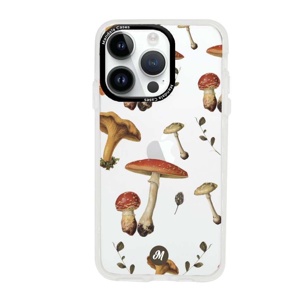 Cases para iphone 14 pro max Mushroom texture - Mandala Cases