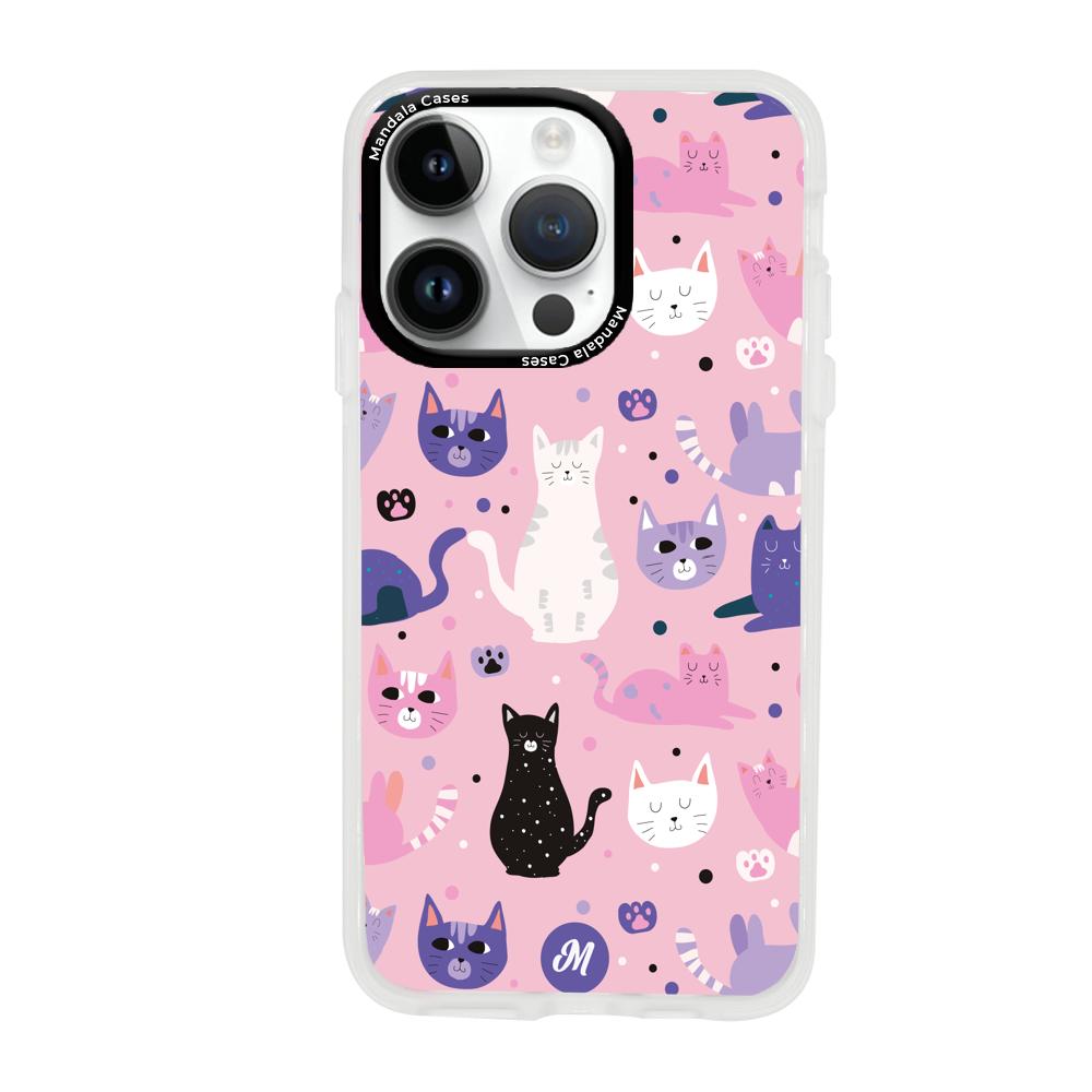 Cases para iphone 14 pro max Cat case Remake - Mandala Cases