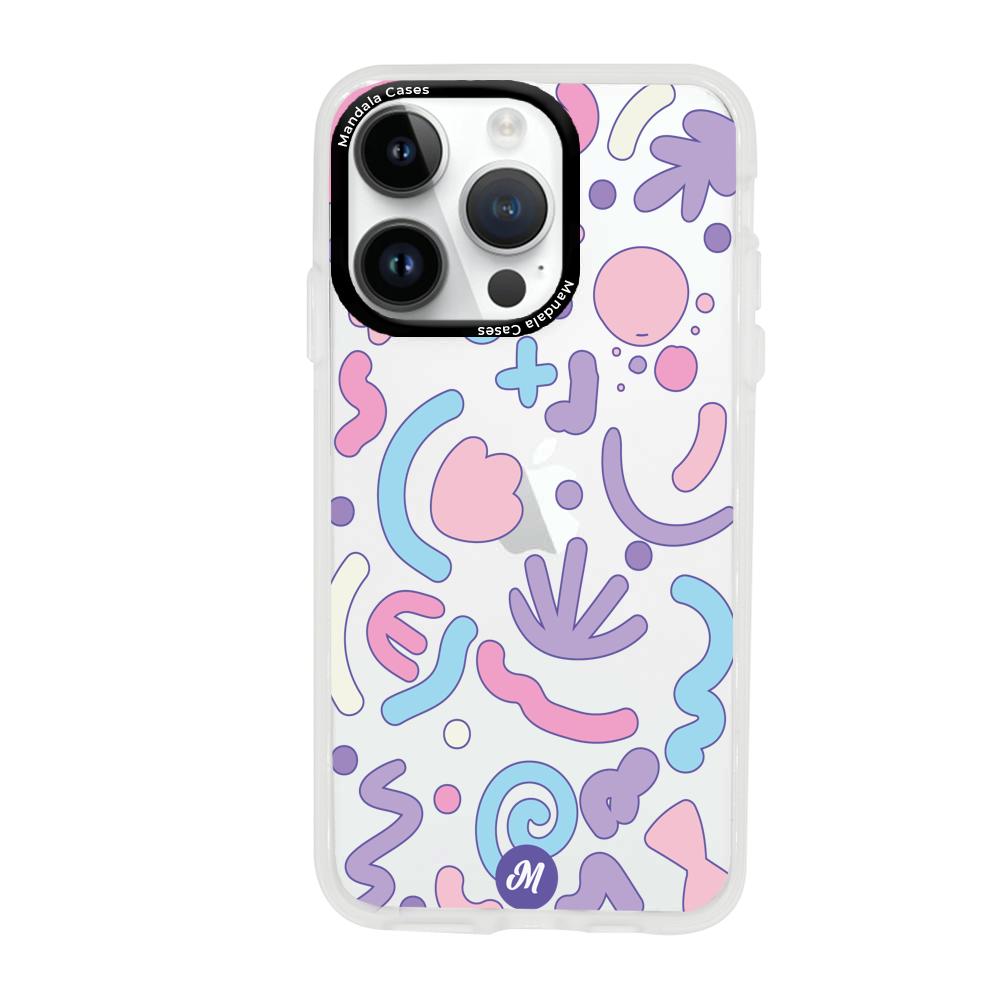 Cases para iphone 14 pro max Colorful Spots Remake - Mandala Cases
