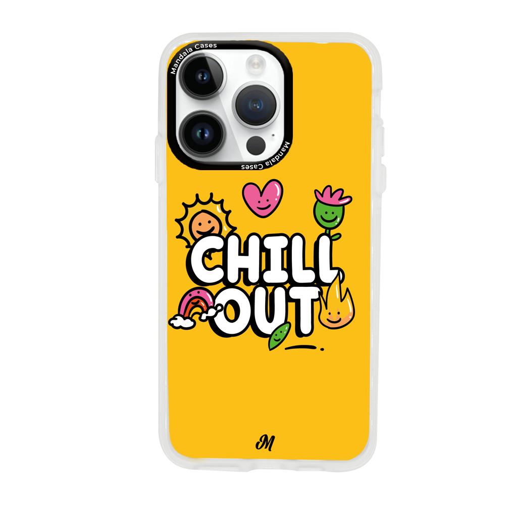 Cases para iphone 14 pro max CHILL OUT - Mandala Cases