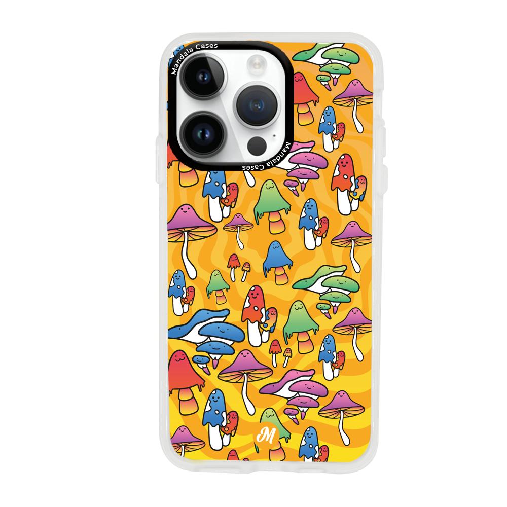 Cases para iphone 14 pro max Color mushroom - Mandala Cases