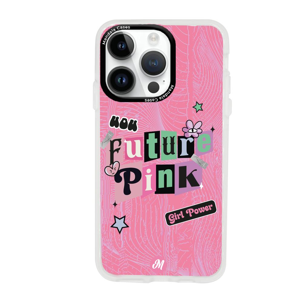 Cases para iphone 14 pro max FUTURE PINK - Mandala Cases