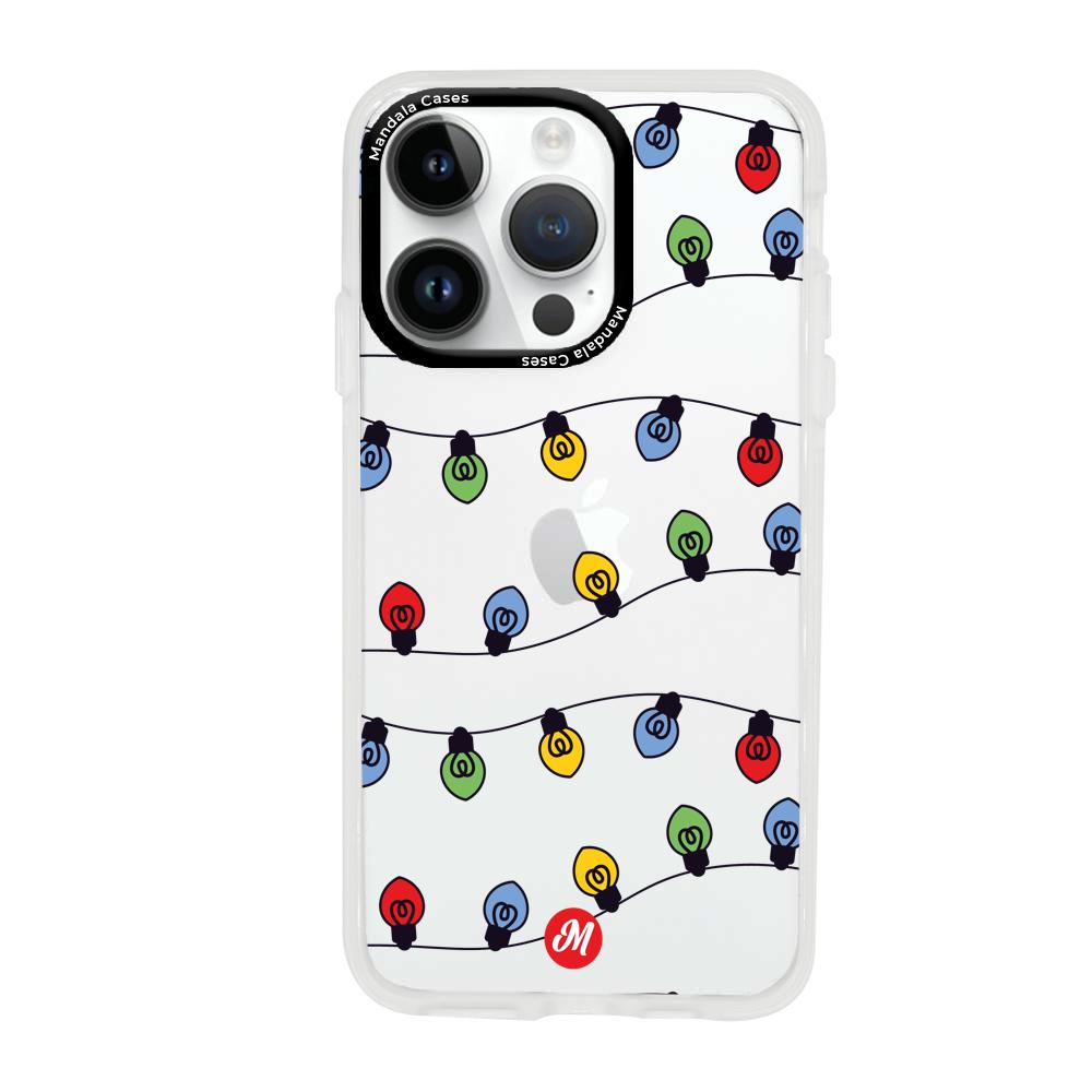 Cases para iphone 14 pro max LUCES DE NAVIDAD - Mandala Cases